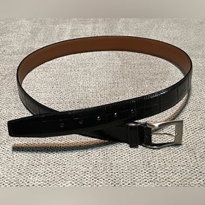 Brighton‎ Men’s Croc Embossed Leather Belt 42